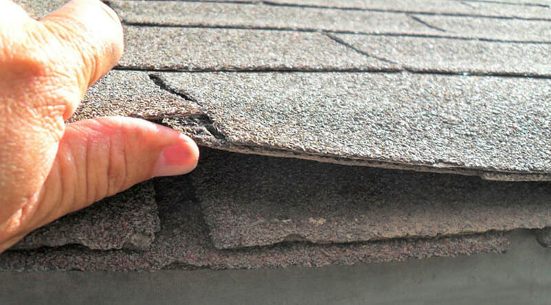 What factors are considered in a residential roofing inspection?
